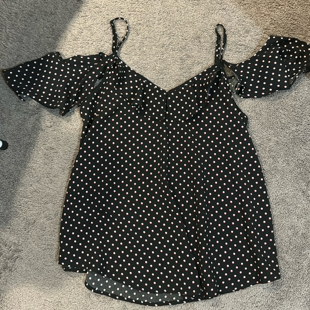 Off the shoulder fabrik top